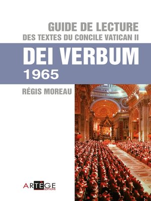 cover image of Guide de lecture des textes du concile vatican II, Dei verbum